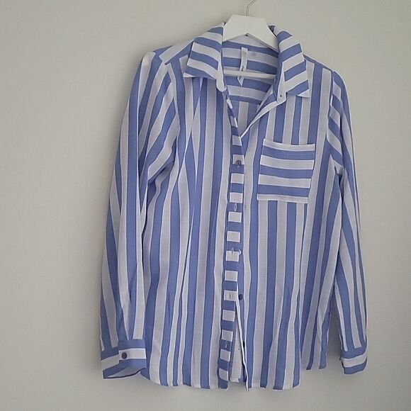 NY Collection cotton/ blend shirt - Picture 1 of 7